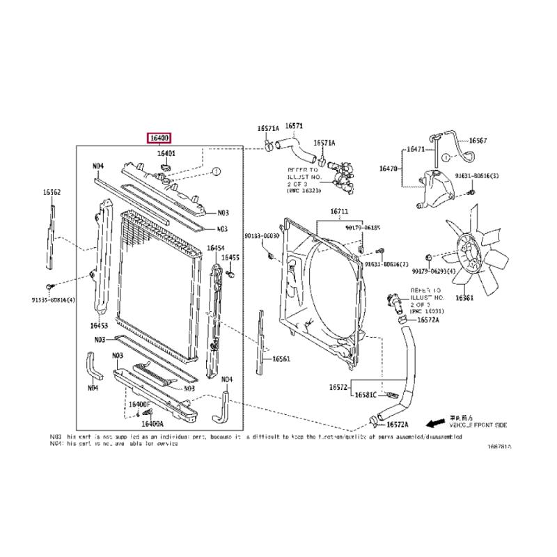 Radiator Assembly MT - 1640031C00